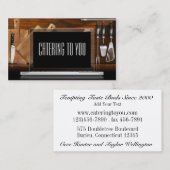 カテラー/レストラン/シェフ – SRF 名刺 (正面/裏面)