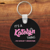 カテリンが分からないこと キーホルダー (正面)