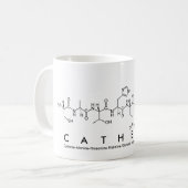 カテリンペプチド名mug コーヒーマグカップ (正面左)