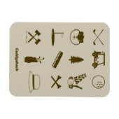 カディシャックアイコン マグネット (横)