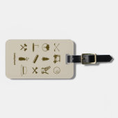 カディシャックアイコン ラゲッジタグ (正面横)