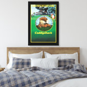 カディシャックポスター キャンバスプリント (インサイチュ (寝室))