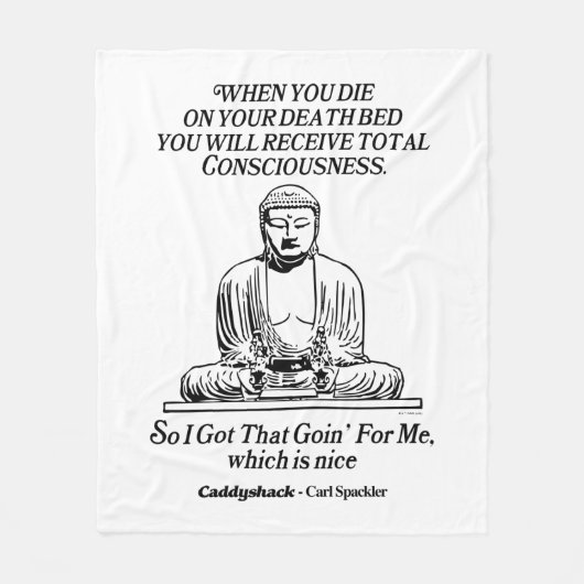 カディシャック得私のために行く フリースブランケット (正面)