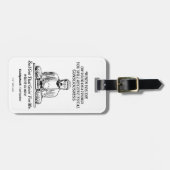 カディシャック得私のために行く ラゲッジタグ (正面横)