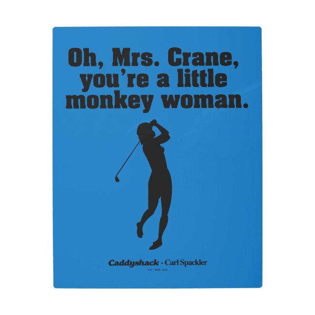 カディシャック |ああミセス・クレーン メタルプリント (正面)