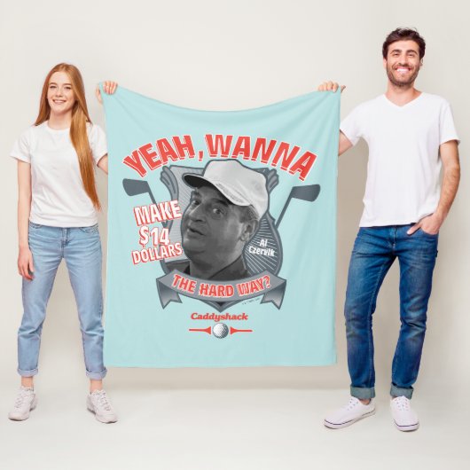 カディシャック |ええ、14ドルを懸命に? フリースブランケット (インサイチュ)