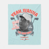 カディシャック |ええ、14ドルを懸命に? フリースブランケット (正面)