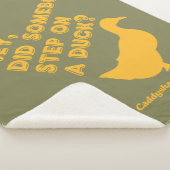 カディシャック |おい、誰かがアヒルに足を踏んだのか? シェルパブランケット (3/4)