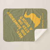 カディシャック |おい、誰かがアヒルに足を踏んだのか? シェルパブランケット (正面(横))