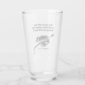 カディシャック |このステーキはまだマーク タンブラーグラス (裏面)