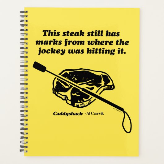 カディシャック |このステーキはまだマーク プランナー手帳 (正面)