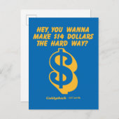 カディシャック |ねえ、14ドルを懸命方法にしたい? ポストカード (正面/裏面)