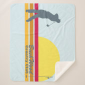 カディシャック |ブッシュウッドカントリークラブサンライズ シェルパブランケット (正面)