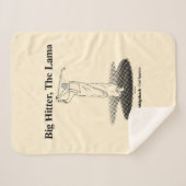 カディシャック |ラマのビッグヒッター シェルパブランケット (正面(横))