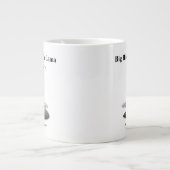 カディシャック |ラマのビッグヒッター ジャンボコーヒーマグカップ (正面)