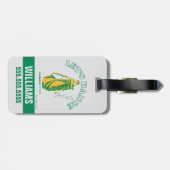 カディシャック |レッツダンス ラゲッジタグ (裏面横)