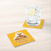 カディシャック |ヴァルミント・コン スクエアペーパーコースター (インサイチュ)