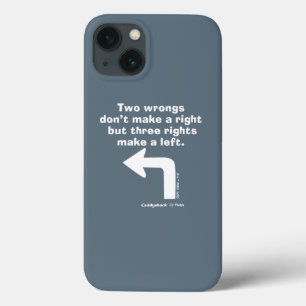 カディシャック 二つの悪事が正しくない iPhone 13ケース