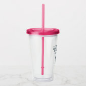 カディシャック |二つの間違いが正しくない アクリルタンブラー (右)