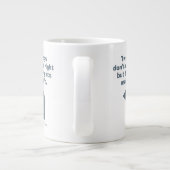 カディシャック |二つの間違いが正しくない ジャンボコーヒーマグカップ (裏面)