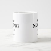 カディシャック |何も手に入らない! ジャンボコーヒーマグカップ (正面)