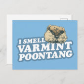 カディシャック |匂いVarmint Poontang ポストカード (正面/裏面)