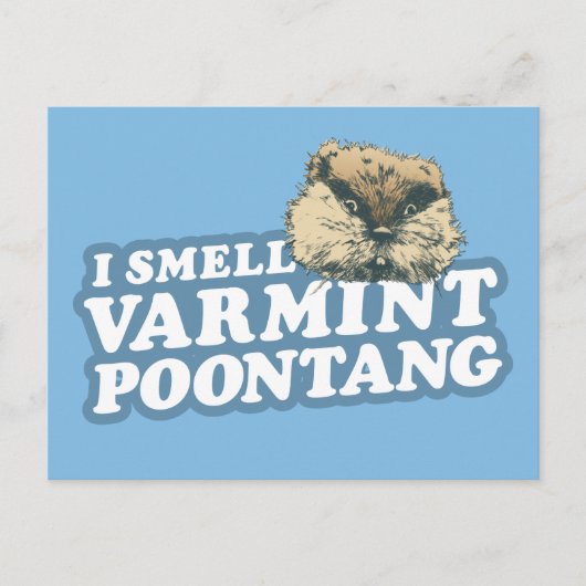 カディシャック |匂いVarmint Poontang ポストカード (正面)