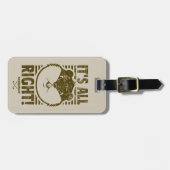 カディシャック |大丈夫！ ラゲッジタグ (正面横)