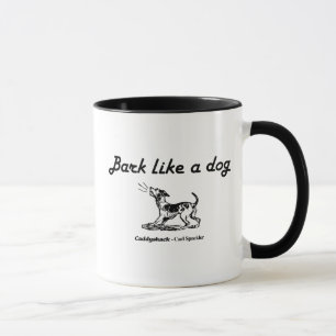 カディシャック 犬のように吠える! マグカップ