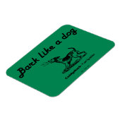 カディシャック 犬みたいに吠えろ！ マグネット (左側)