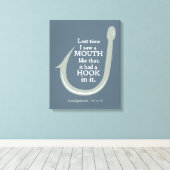 カディシャック |私は前回、そのような口を見た キャンバスプリント (インサイチュ (ウッドフロア))