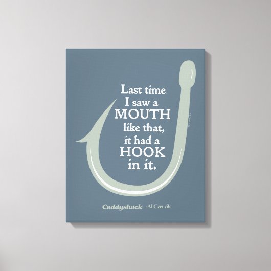 カディシャック |私は前回、そのような口を見た キャンバスプリント (正面)