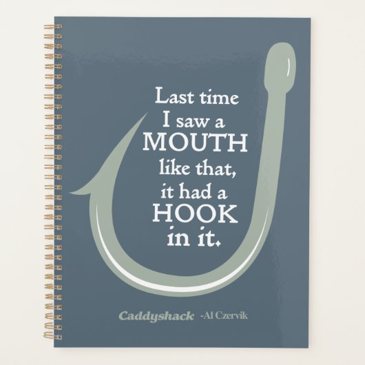 カディシャック |私は前回、そのような口を見た プランナー手帳 (正面)