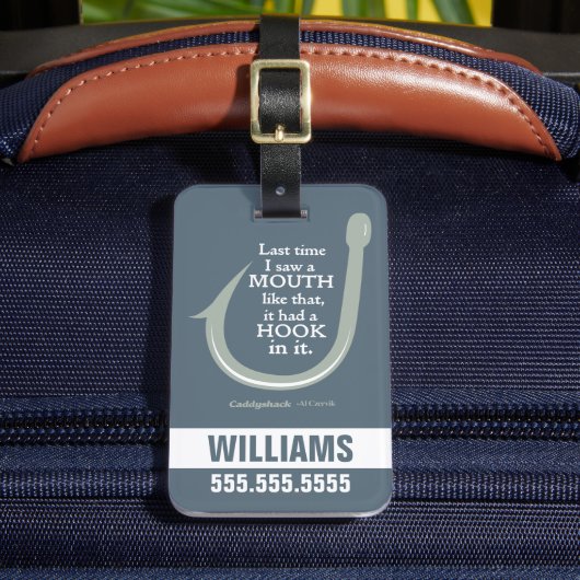 カディシャック |私は前回、そのような口を見た ラゲッジタグ (正面インサイチュ2)