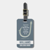 カディシャック |私は前回、そのような口を見た ラゲッジタグ (正面縦)