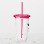 カディシャック |私はWの教え意味をあなたに伝える アクリルタンブラー (右)