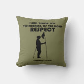 カディシャック |私はWの教え意味をあなたに伝える クッション (正面)