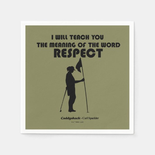 カディシャック |私はWの教え意味をあなたに伝える スタンダードカクテルナプキン (正面)