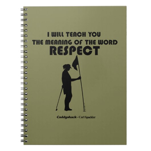 カディシャック |私はWの教え意味をあなたに伝える ノートブック (正面)