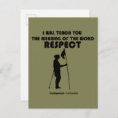 カディシャック |私はWの教え意味をあなたに伝える ポストカード (正面/裏面)