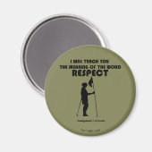 カディシャック |私はWの教え意味をあなたに伝える マグネット (正面/裏面)