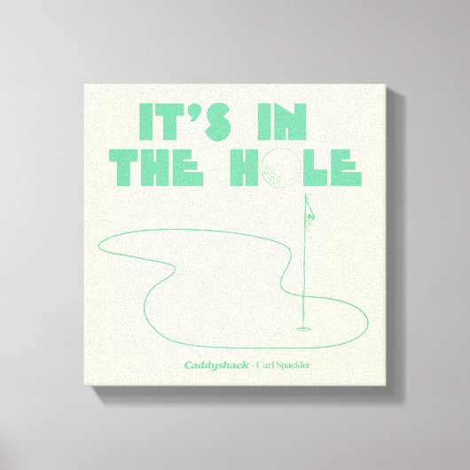 カディシャック |穴の中 キャンバスプリント (正面)