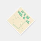 カディシャック |穴の中 スタンダードカクテルナプキン (角)