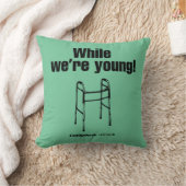 カディシャック |若いうちに! クッション (ブランケット)