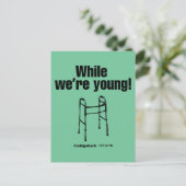 カディシャック |若いうちに! ポストカード (スタンド正面)