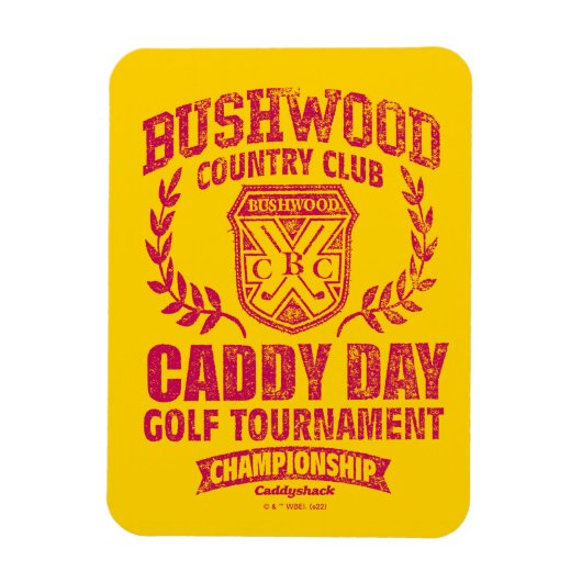 カディシャック | Bushwood Country Club Caddy Dayゴルフ マグネット (縦)