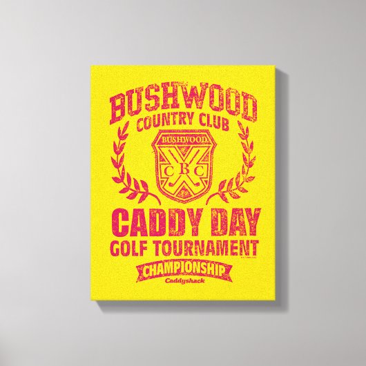 カディシャック | Bushwood Country Club Caddy Day Golf  キャンバスプリント (正面)