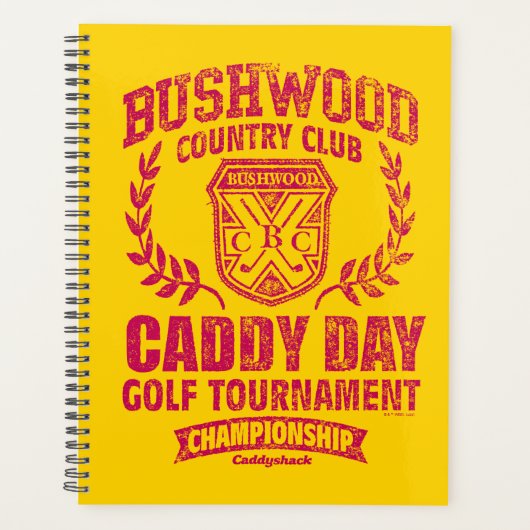カディシャック | Bushwood Country Club Caddy Day Golf  プランナー手帳 (正面)