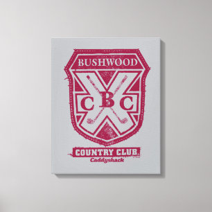カディシャック Bushwood Country Club Crest キャンバスプリント