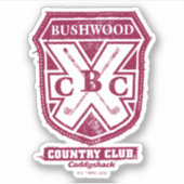 カディシャック | Bushwood Country Club Crest シール (正面)